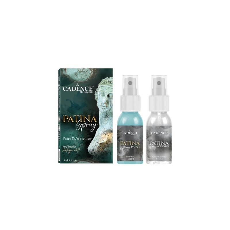 Patina Spray 882636 Dark Green 50+50ml