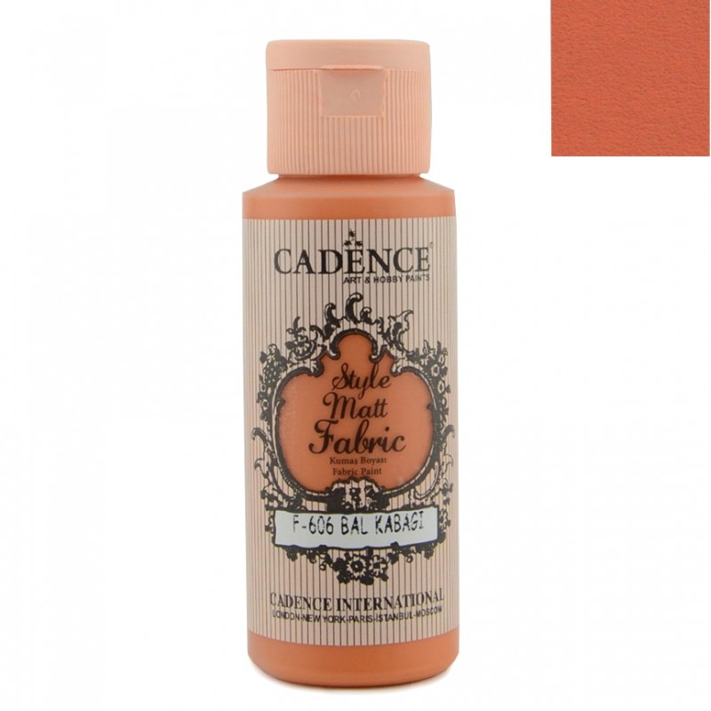 PINTURA TEXTIL F606 Calabaza 59ml