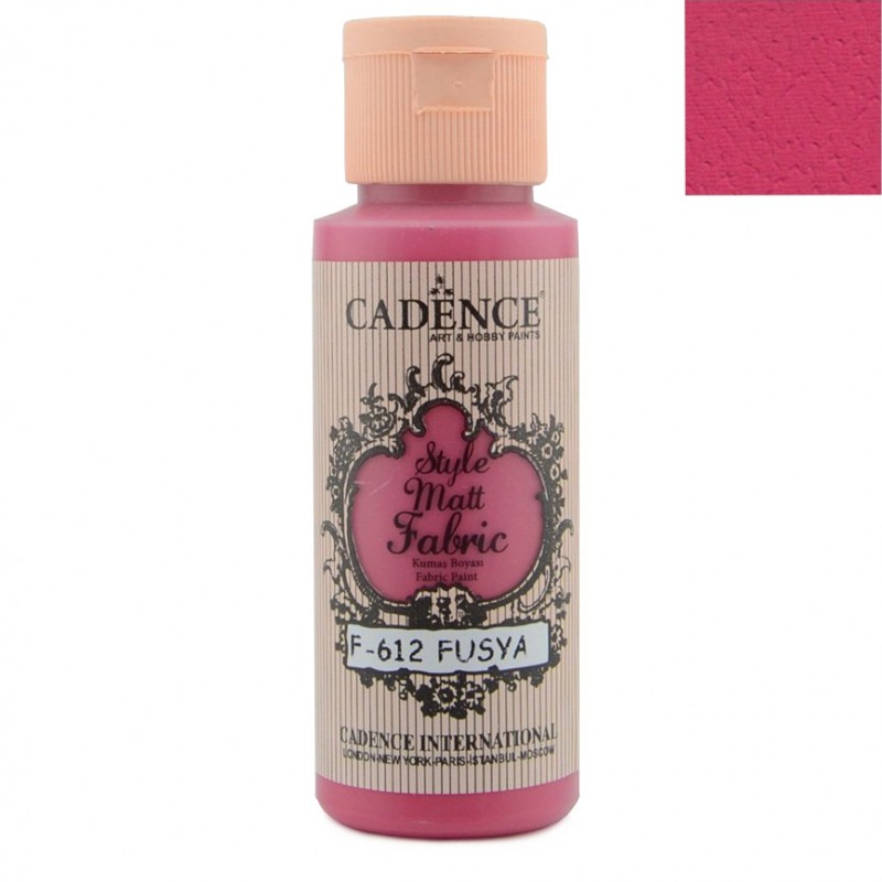 PINTURA TEXTIL F612 Fucsia 59ml