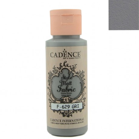 PINTURA TEXTIL F629 Gris 59ml