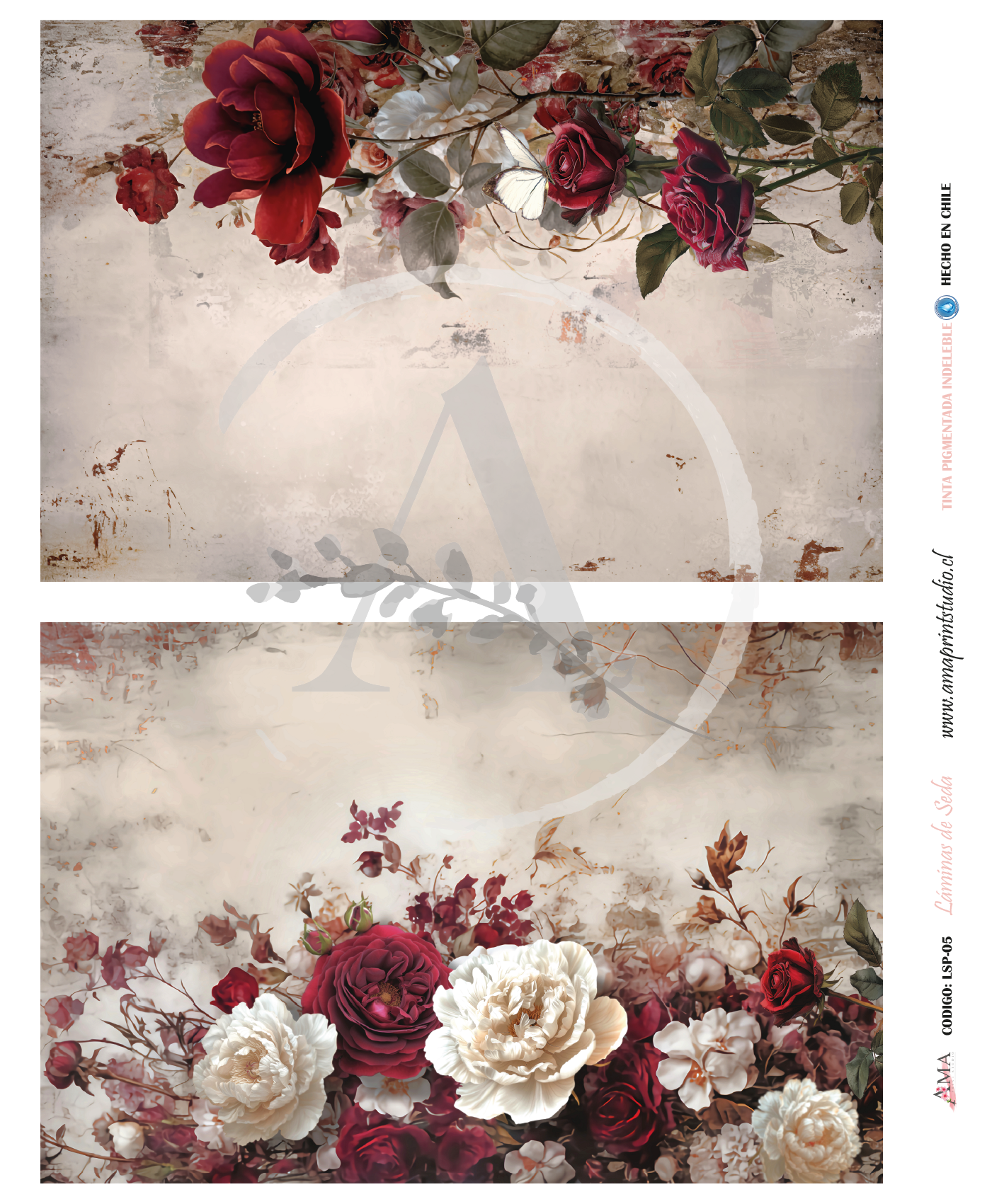 PAPELES DE SEDA 50X60 CMS LS PREMIUM-05. 2 UNID. DE 28X42 CMS