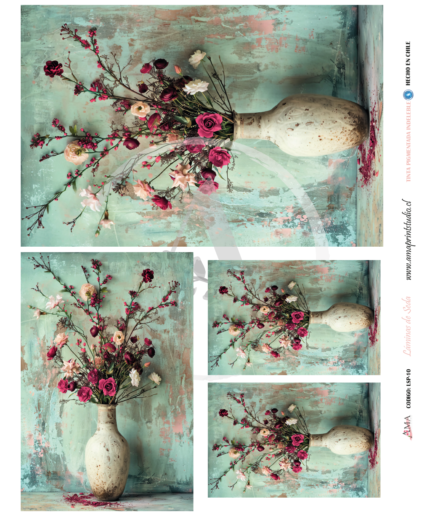 PAPELES DE SEDA 50X60 CMS LS PREMIUM-10. 1 UNID. DE 28X42 CMS/1 UNID. DE 20X29 CMS/ 2 UNID. 20X13,5 CMS