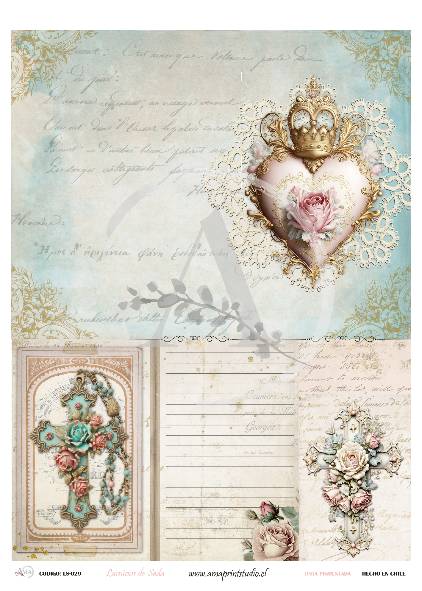 PAPELES DE SEDA 50X70 CMS LS-029