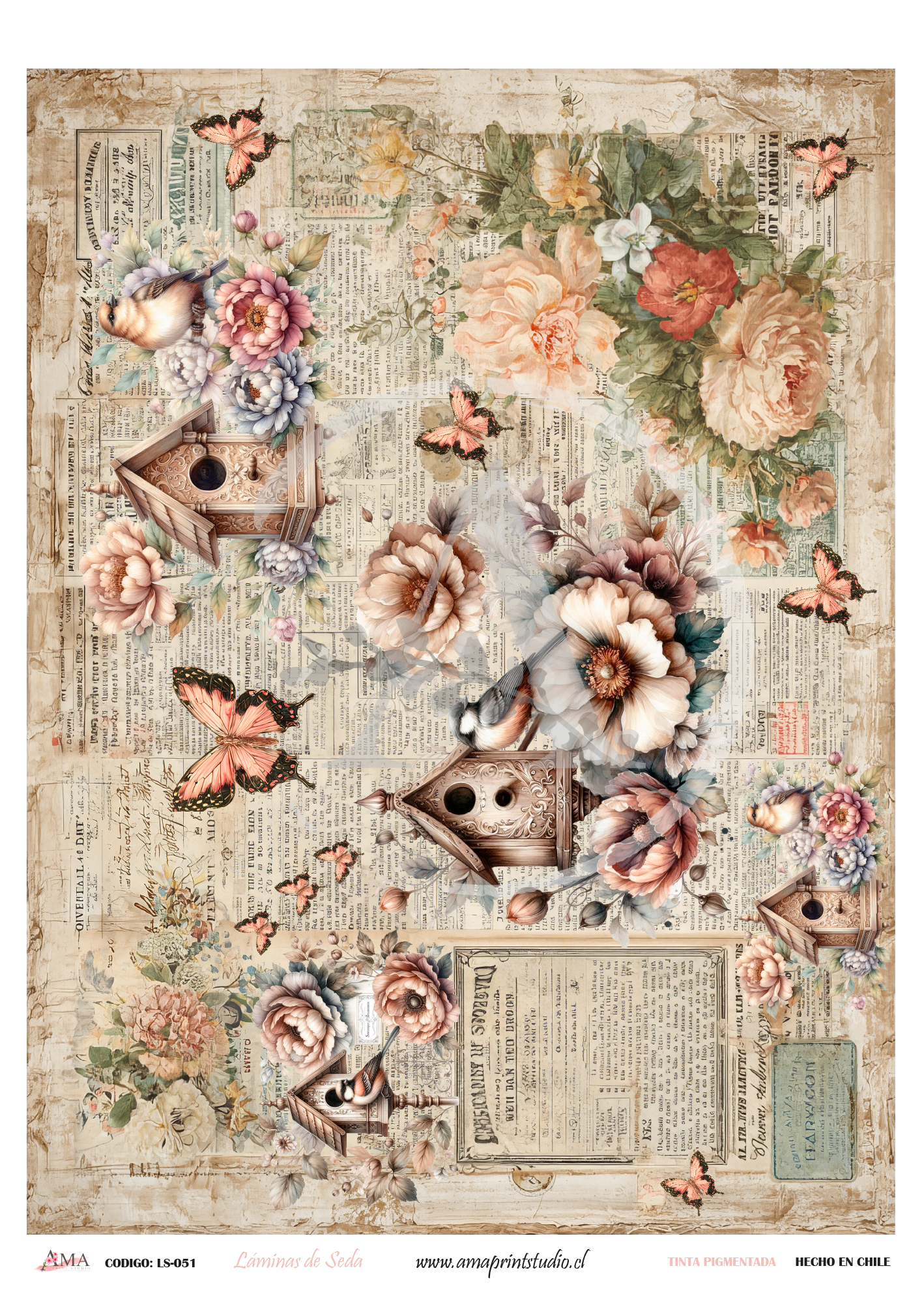 PAPELES DE SEDA 50X70 CMS LS-051