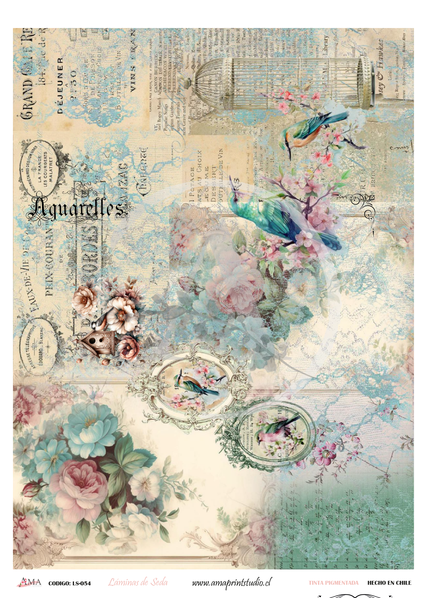 PAPELES DE SEDA 50X70 CMS LS-054