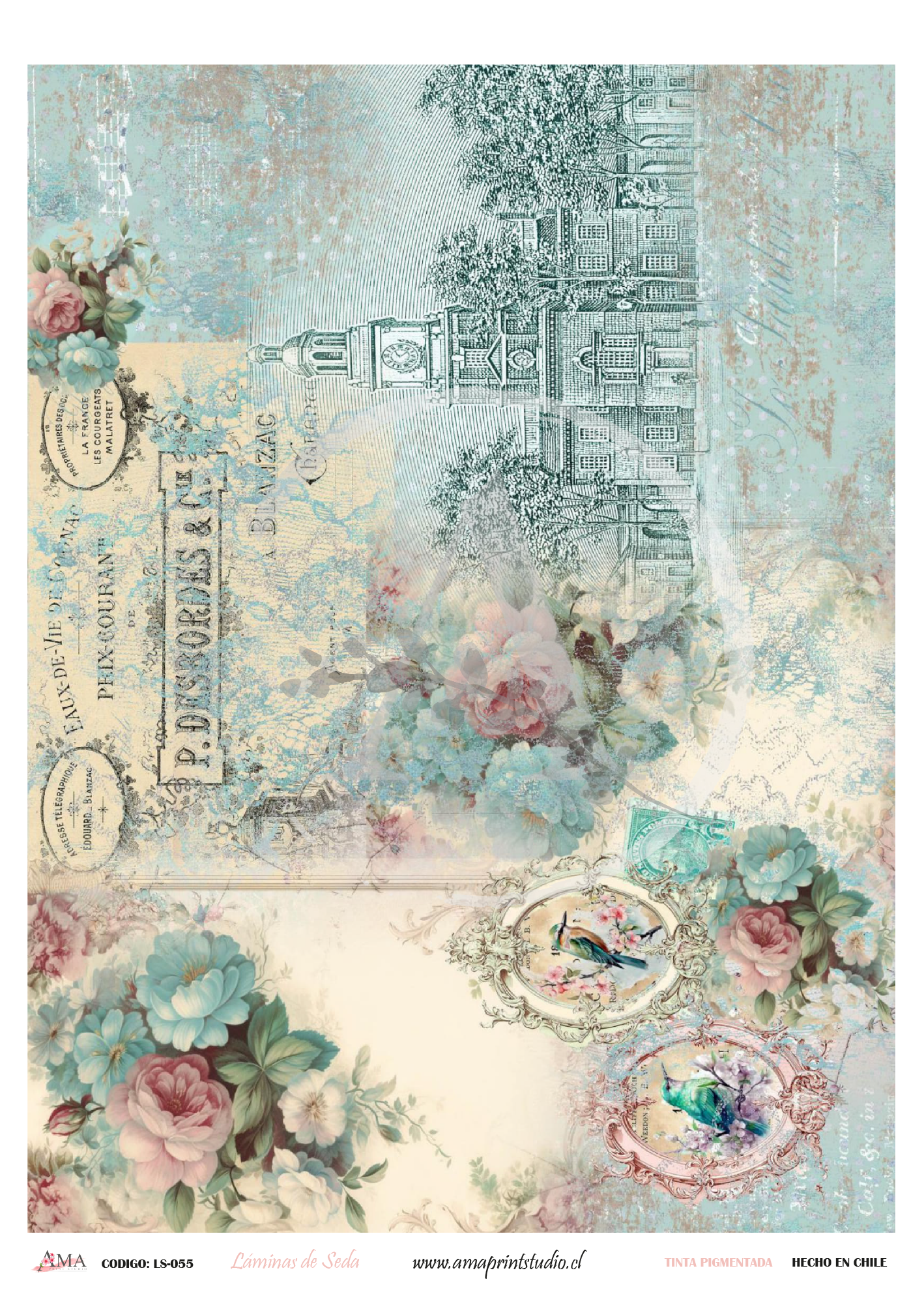 PAPELES DE SEDA 50X70 CMS LS-055