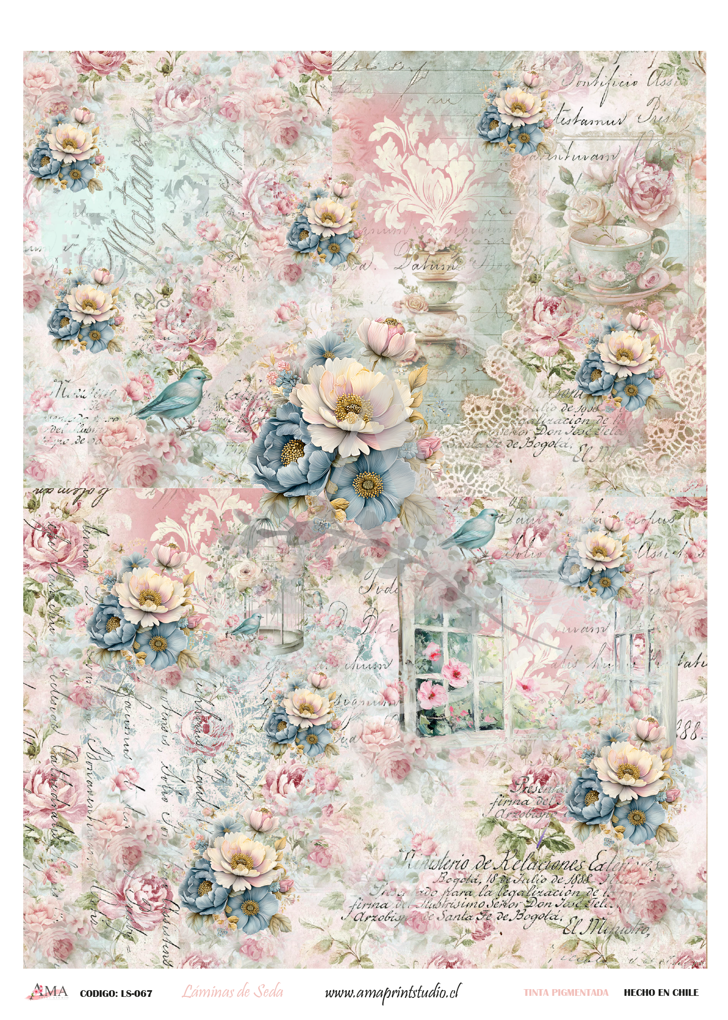 PAPELES DE SEDA 50X70 CMS LS-067