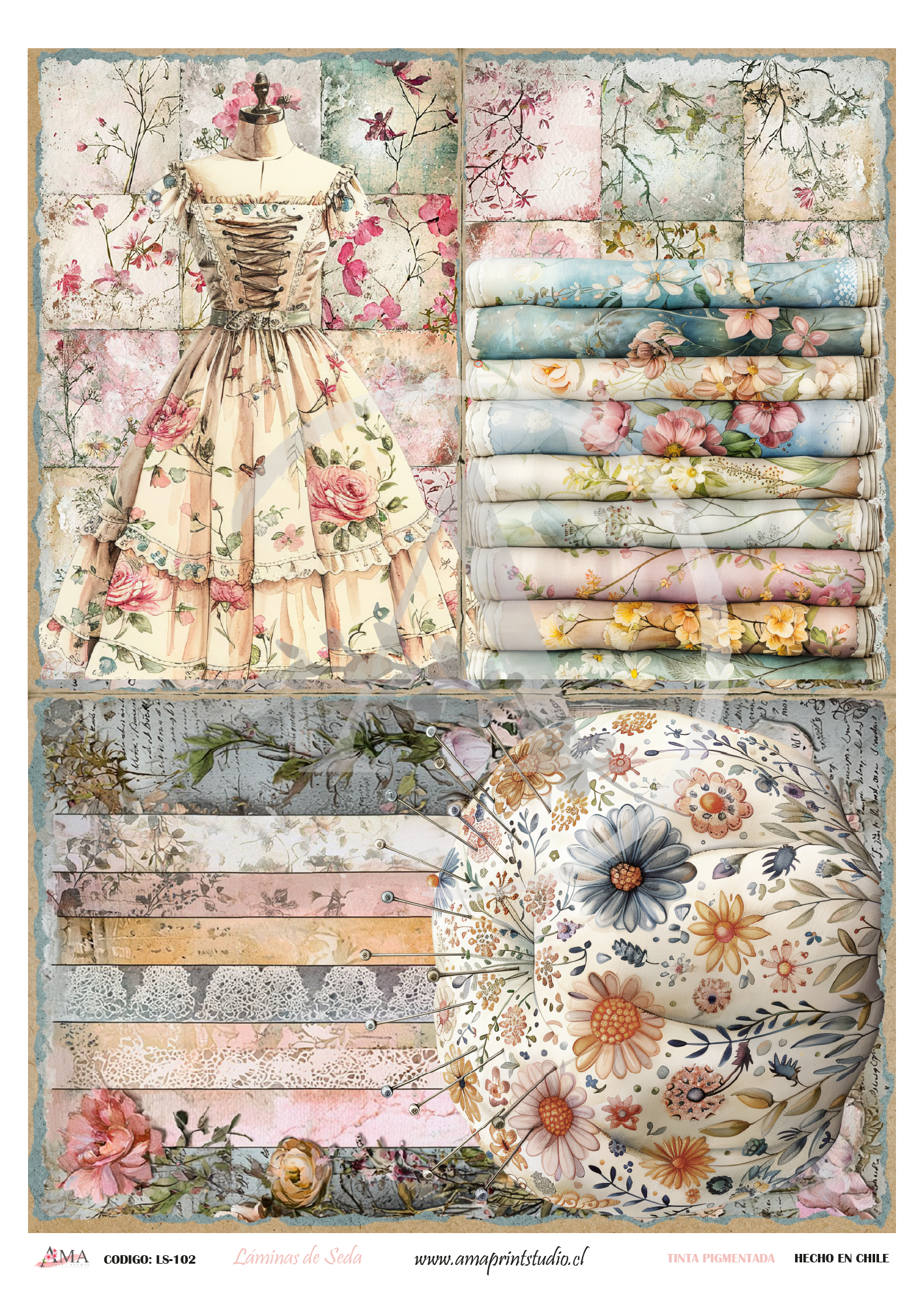 PAPELES DE SEDA 50X70 CMS LS-102