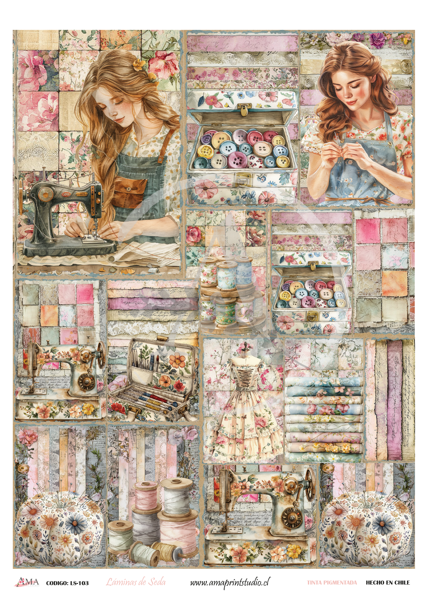 PAPELES DE SEDA 50X70 CMS LS-103