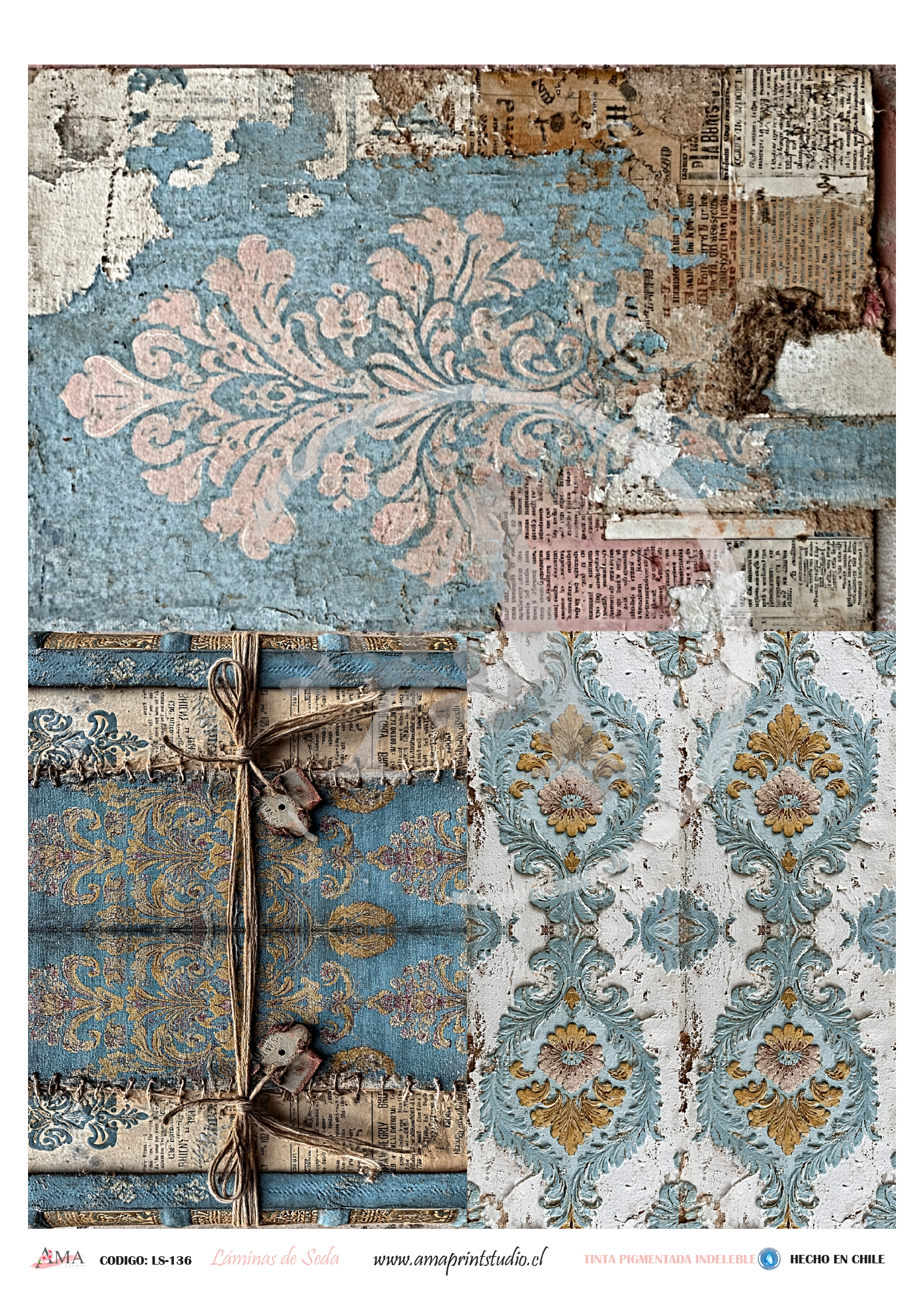 PAPELES DE SEDA 50X70 CMS LS-136