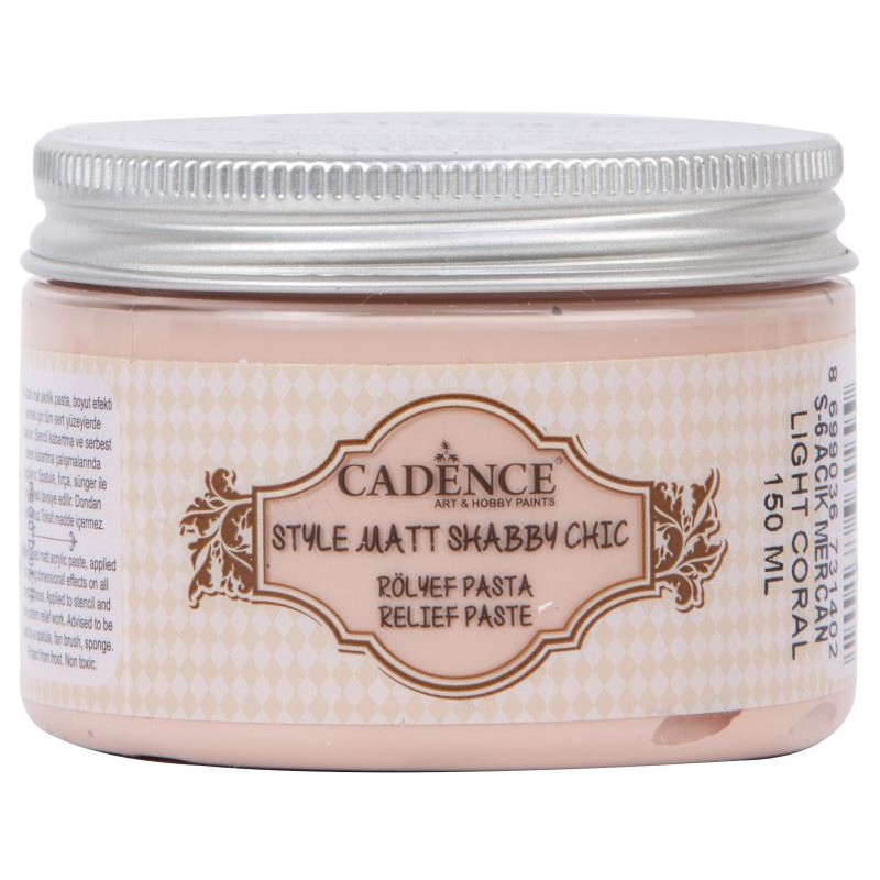 Pasta SHABBY CHIC SR006 Coral Claro 150ml