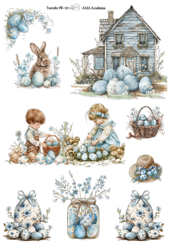 LAMINAS TRANSFER COLOR TPR-03