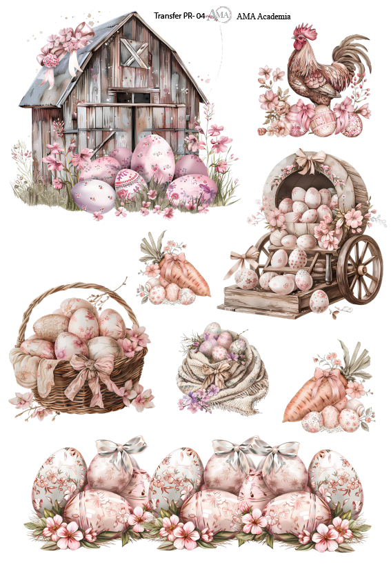 LAMINAS TRANSFER COLOR TPR-04