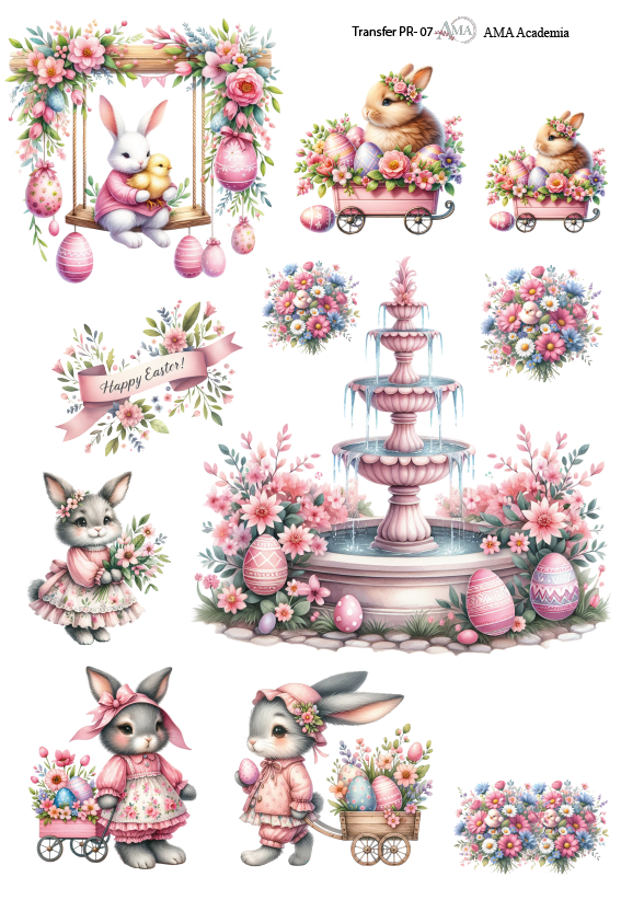 LAMINAS TRANSFER COLOR TPR-07