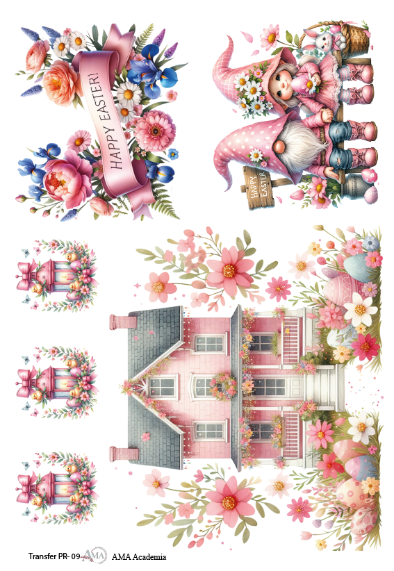 LAMINAS TRANSFER COLOR TPR-09