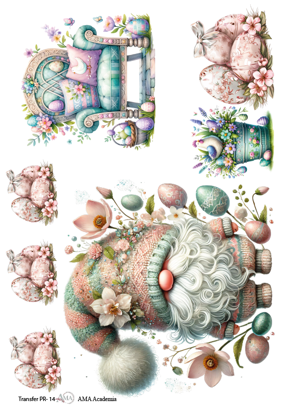 LAMINAS TRANSFER COLOR TPR-14