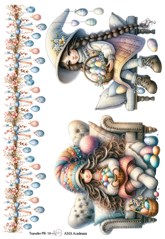 LAMINAS TRANSFER COLOR TPR-19