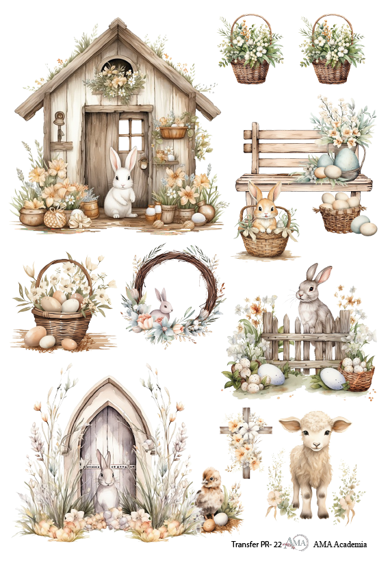 LAMINAS TRANSFER COLOR TPR-22