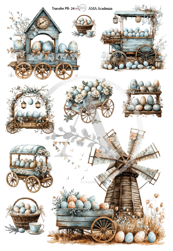 LAMINAS TRANSFER COLOR TPR-24