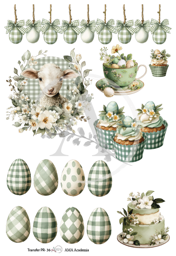 LAMINAS TRANSFER COLOR TPR-36