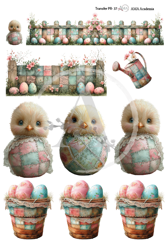 LAMINAS TRANSFER COLOR TPR-37