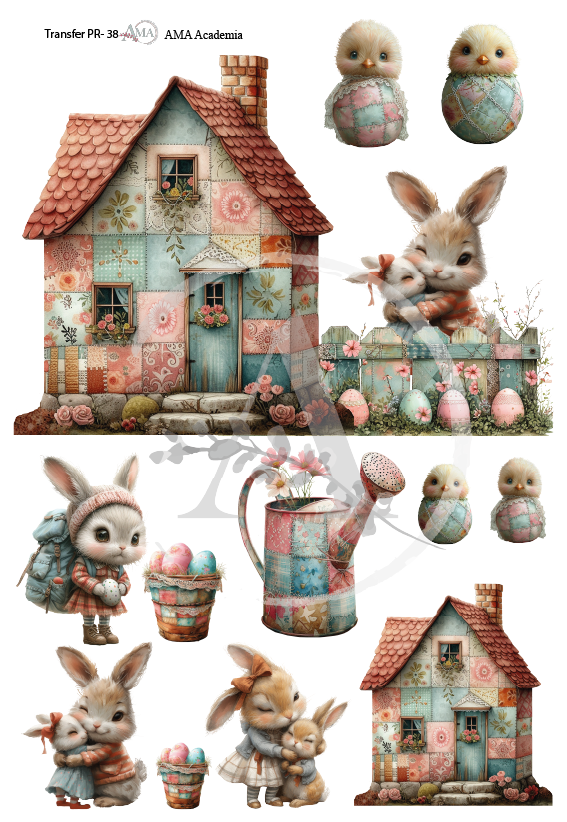 LAMINAS TRANSFER COLOR TPR-38