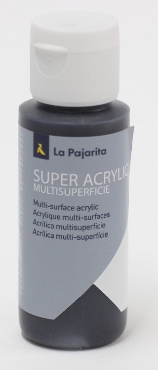 Super Acrylic A-45 Negro 60 ml